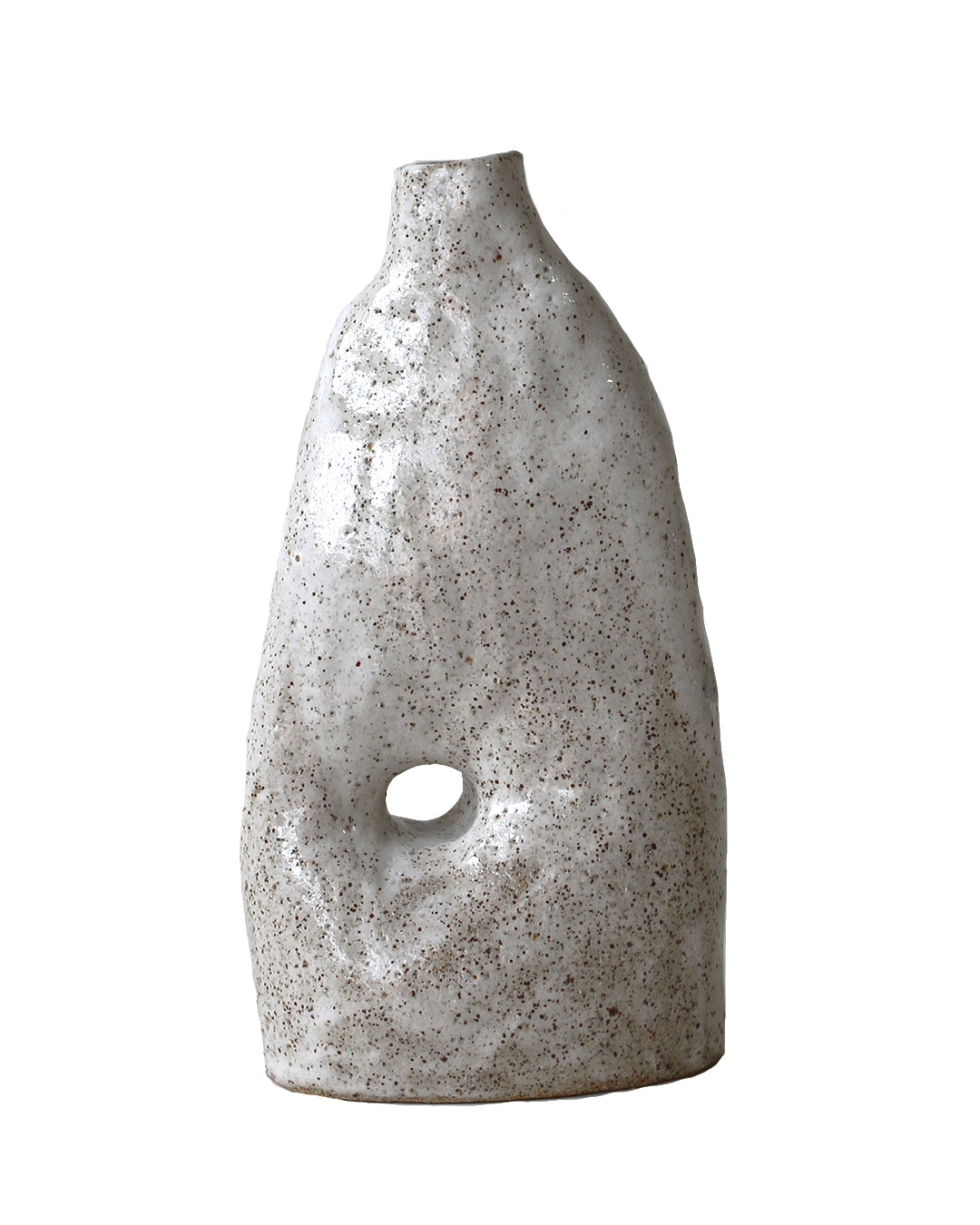 Speckled Tall Vase